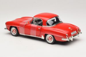 Mercedes 190 SL W121 Coupé Rouge ERTL 1:18 7465 Métal — image 5 sur 6