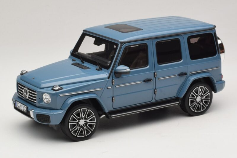Mercedes G-Class W465 Vintage Blue Norev 1:18 183034 Métal