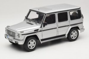 Mercedes G500 W463 LWB Édition Concessionnaire Argent AUTOart 1:18 B66962142 Métal