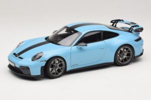 Porsche 911 992.2 GT3 Weissach Package Gulf Blue Norev 1:18 187000 Métal