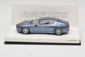 Aston Martin Rapide Bleu Métallisé Minichamps 1:43 437137903 Métal