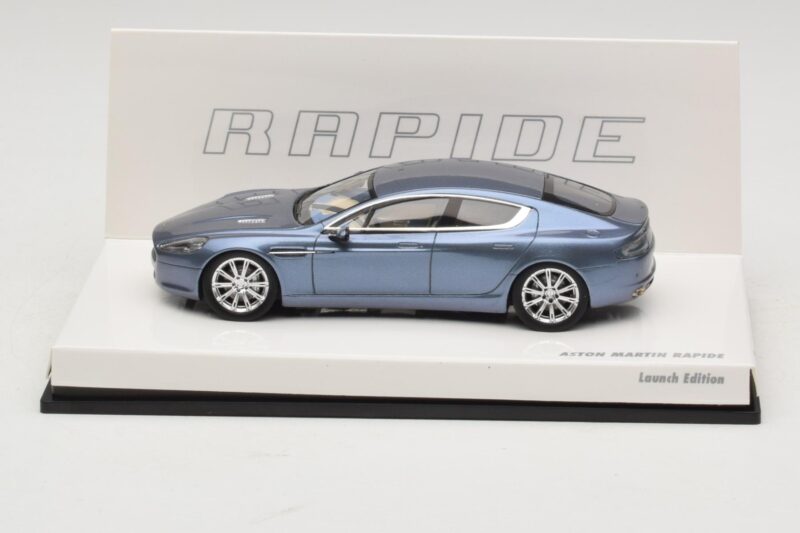 Aston Martin Rapide Bleu Métallisé Minichamps 1:43 437137903 Métal
