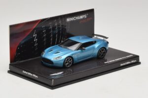 Aston Martin V12 Zagato Alba Blue Minichamps 1:43 437137222 Métal — image 2 sur 5