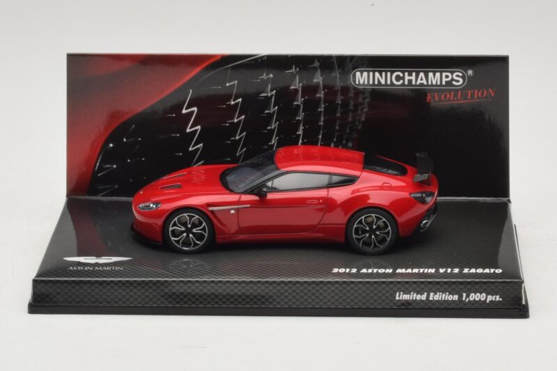 Aston Martin V12 Zagato Rouge Minichamps 1:43 Aston Martin V12 Zagato Rouge Minichamps 1:43 437137220 Métal