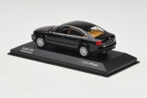 Audi A6 C5 Noir Minichamps 1:43 430010200 Métal — image 3 sur 4