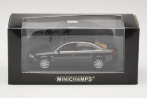 Audi A6 C5 Noir Minichamps 1:43 430010200 Métal — image 4 sur 4