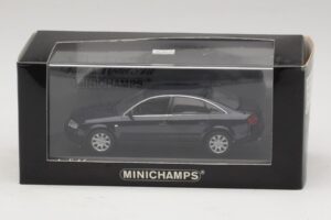 Audi A6 C5 Bleu Métallisé Minichamps 1:43 430010201 Métal — image 4 sur 4