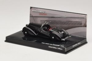 Audi Front 225 Roadster Noir Minichamps 1:43 437019131 Métal — image 3 sur 5