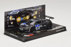Audi R8 LMS GT3 #100 M. Ekstrom / O. Jarvis Abt Sportsline 24 Hours of Nurburgring 2010 Minichamps 1:43 437101900 Métal — image 2 sur 5