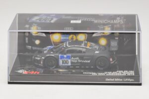 Audi R8 LMS GT3 #100 M. Ekstrom / O. Jarvis Abt Sportsline 24 Hours of Nurburgring 2010 Minichamps 1:43 437101900 Métal — image 4 sur 5