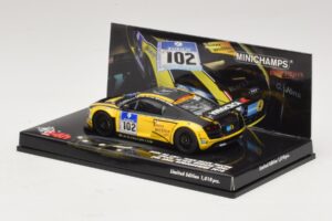 Audi R8 LMS GT3 #102 H-J. Stuck / H. Heyer Black Falcon 24 Hours of Nurburgring 2010 Minichamps 1:43 437101912 Métal — image 3 sur 5