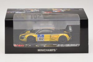 Audi R8 LMS GT3 #102 H-J. Stuck / H. Heyer Black Falcon 24 Hours of Nurburgring 2010 Minichamps 1:43 437101912 Métal — image 5 sur 5