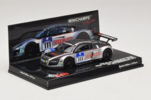 Audi R8 LMS GT3 #111 Metha / Breslin Black Falcon 24 Hours of Nurburgring 2010 Minichamps 1:43 437101911 Métal — image 2 sur 5