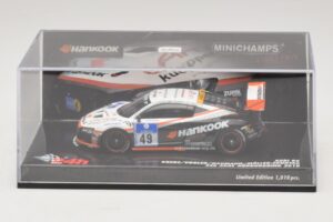Audi R8 LMS GT3 #49 Krebs / Vogler Hankook 24 Hours of Nurburgring 2010 Minichamps 1:43 437101949 Métal — image 4 sur 5