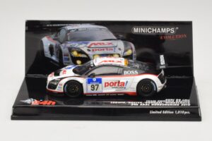 Audi R8 LMS GT3 #97 Phoenix Racing 24 Hours of Nurburgring 2010 Minichamps 1:43 437101997 Métal