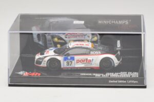 Audi R8 LMS GT3 #97 Phoenix Racing 24 Hours of Nurburgring 2010 Minichamps 1:43 437101997 Métal — image 4 sur 5