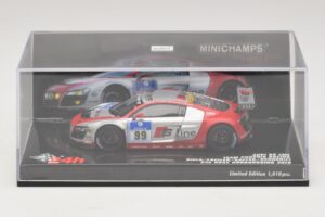 Audi R8 LMS GT3 #99 F. Biela / M. Fassler Phoenix Racing 24 Hours of Nurburgring 2010 Minichamps 1:43 437101999 Métal — image 4 sur 5