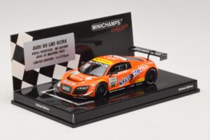 Audi R8 LMS Ultra #100 MS Racing Patel / Dobitsch ADAC GT Masters 2013 Minichamps 1:43 437130100 Métal — image 2 sur 5