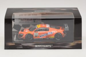 Audi R8 LMS Ultra #100 MS Racing Patel / Dobitsch ADAC GT Masters 2013 Minichamps 1:43 437130100 Métal — image 5 sur 5