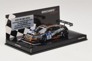 Audi R8 LMS Ultra #29 Team WRT Sandstorm L. Vanthoor 24 Hours of Nurburgring 2013 Minichamps 1:43 437130129 Métal — image 2 sur 5