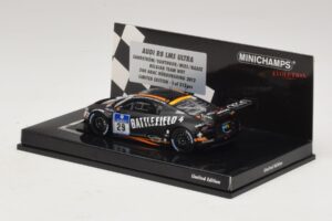 Audi R8 LMS Ultra #29 Team WRT Sandstorm L. Vanthoor 24 Hours of Nurburgring 2013 Minichamps 1:43 437130129 Métal — image 3 sur 5