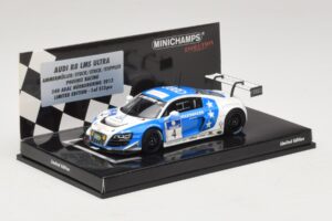 Audi R8 LMS Ultra #4 Phoenix Racing Ammermuller / H-J. Stuck 24 Hours of Nurburgring 2013 Minichamps 1:43 437131304 Métal — image 2 sur 5