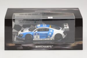 Audi R8 LMS Ultra #4 Phoenix Racing Ammermuller / H-J. Stuck 24 Hours of Nurburgring 2013 Minichamps 1:43 437131304 Métal — image 5 sur 5
