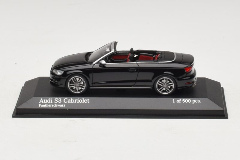 Audi S3 8P Cabriolet Noir Minichamps 1:43 Audi S3 8P Cabriolet Noir Minichamps 1:43 437013030 Métal