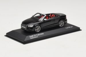 Audi S3 8P Cabriolet Noir Minichamps 1:43 437013030 Métal — image 2 sur 4