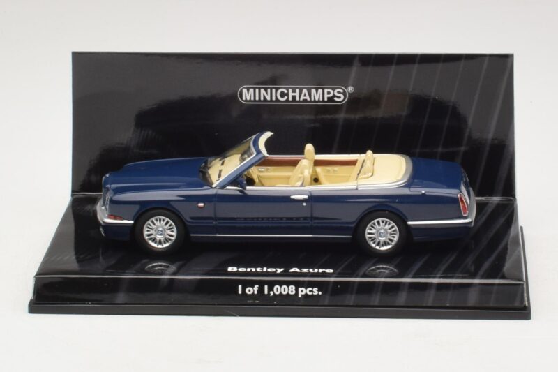 Bentley Azure Bleu Minichamps 1:43 436139931 Métal