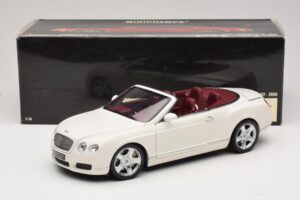 Bentley Continental GTC Blanc Boîte De Remplacement Minichamps 1:18 100139032-R1 Métal — image 8 sur 8