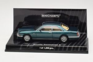 Bentley Continental R Vert Métallisé Minichamps 1:43 436139921 Métal