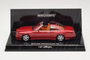Bentley Continental SC Rouge Métallisé Minichamps 1:43 436139991 Métal