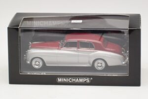 Bentley S2 Argent Rouge Minichamps 1:43 403139953 Métal — image 4 sur 4