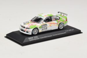 BMW 320i E46 #233 A. Priaulx / J. Muller Schubert Motorsport VLN Nurburgring 2005 Minichamps 1:43 400052433 Métal — image 2 sur 4