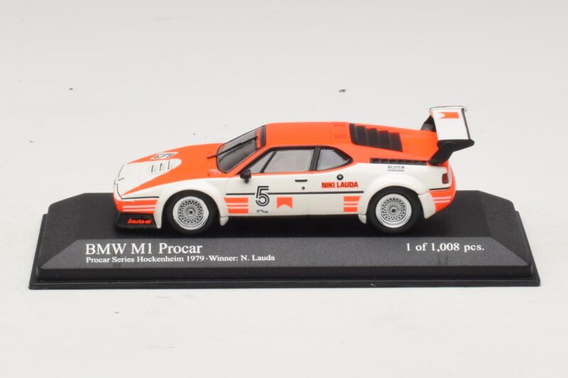 BMW M1 Procar #5 N. Lauda Procar Series 1979 Minichamps 1:43 BMW M1 Procar #5 N. Lauda Procar Series 1979 Minichamps 1:43 430792595 Métal