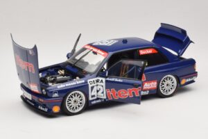 BMW M3 E30 Auto Maass #42 H. Becker DTM 1992 Minichamps 1:18 180922042 Métal — image 2 sur 8