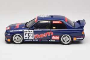 BMW M3 E30 Auto Maass #42 H. Becker DTM 1992 Minichamps 1:18 180922042 Métal — image 4 sur 8