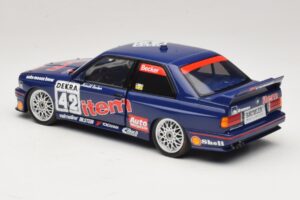 BMW M3 E30 Auto Maass #42 H. Becker DTM 1992 Minichamps 1:18 180922042 Métal — image 7 sur 8