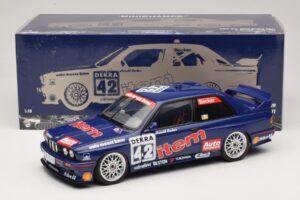 BMW M3 E30 Auto Maass #42 H. Becker DTM 1992 Minichamps 1:18 180922042 Métal — image 8 sur 8