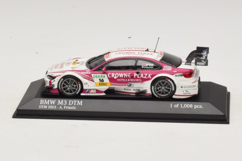 BMW M3 E92 DTM #16 A. Priaulx BMW Team RMG DTM 2013 Minichamps 1:43 410132216 Métal