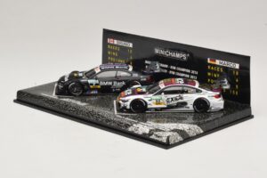 BMW M3 & M4 DTM Champions Set B. Spengler / M. Wittmann 2012 & 2014 Minichamps 1:43 412020723 Métal — image 3 sur 5