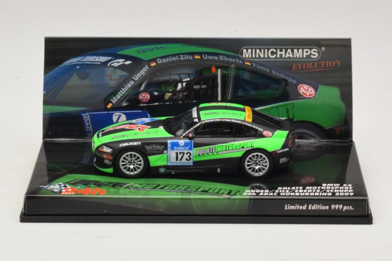 BMW Z4 Dolate Motorsport #173 24 Hours of Nürburgring 2009 Minichamps 1:43 437092773 Métal