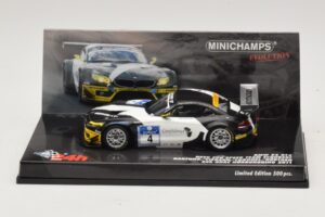 BMW Z4 GT3 Need for Speed Team #4 Hartung / Viebahn 24 Hours of Nürburgring 2011 Minichamps 1:43 437112904 Métal