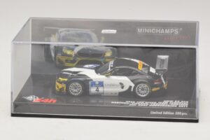 BMW Z4 GT3 Need for Speed Team #4 Hartung / Viebahn 24 Hours of Nürburgring 2011 Minichamps 1:43 437112904 Métal — image 4 sur 5