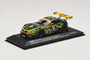 BMW Z4 GT3 Saudi Falcons #12 Al Faisal / Binladen 24 Hours of Dubai 2013 Minichamps 1:43 437132412 Métal — image 2 sur 4