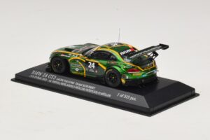 BMW Z4 GT3 Saudi Falcons #24 Al Faisal / Binladen 24 Hours of Dubai 2013 Minichamps 1:43 437132424 Métal — image 3 sur 4