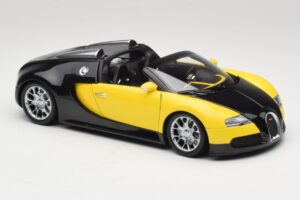 Bugatti Veyron Grand Sport Black Lemon Minichamps 1:18 100110831 Métal — image 6 sur 8