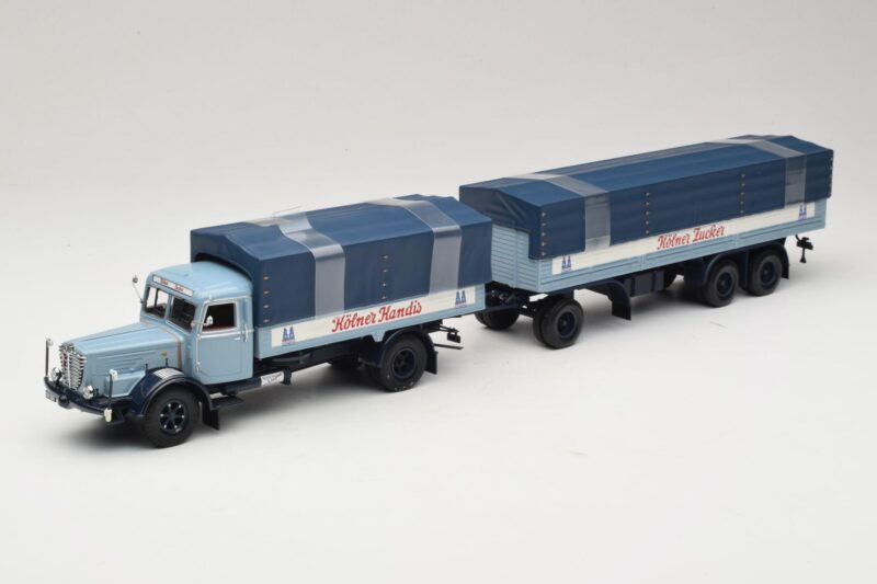 Bussing 8000S13 Pritschenzug Kölner Zucker Minichamps 1:43 499079920 Métal