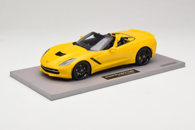 Chevrolet Corvette C7 Velocity Yellow BBR 1:18 BLM1815E Résine
